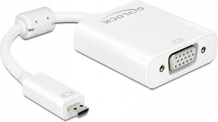 Delock Monitorkonverter Micro-D HDMI zu VGA+Audio (Micro USB, VGA, Audio, 17 cm)