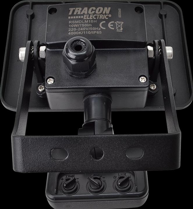 Actual product image Tracon SMD LED floodlight with motion detector (120 lm, IP65)