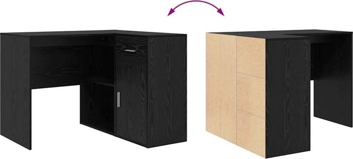 Image du produit vidaXL Eck-Schreibtisch (88 x 102 x 75 cm)