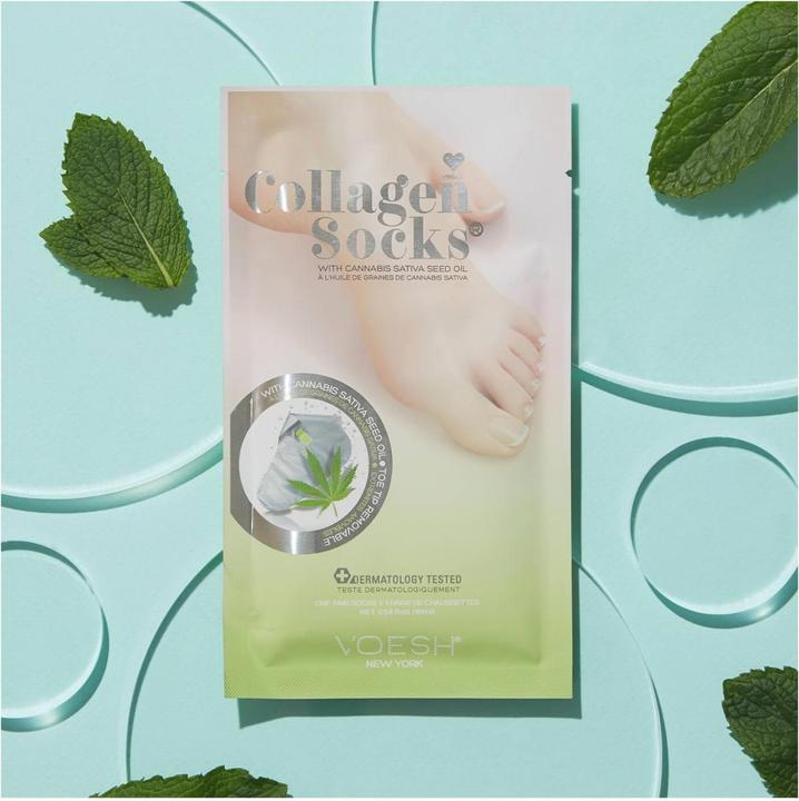Produktbild Voesh Collagen Socks Cann Seed Oil (Fussmaske, 1 ml)