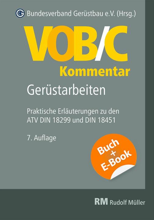 Produktbild VOB/C Kommentar-Bundle Gerstarbeiten (Deutsch, Bundesverband Gerüstbau e.V., 2024)
