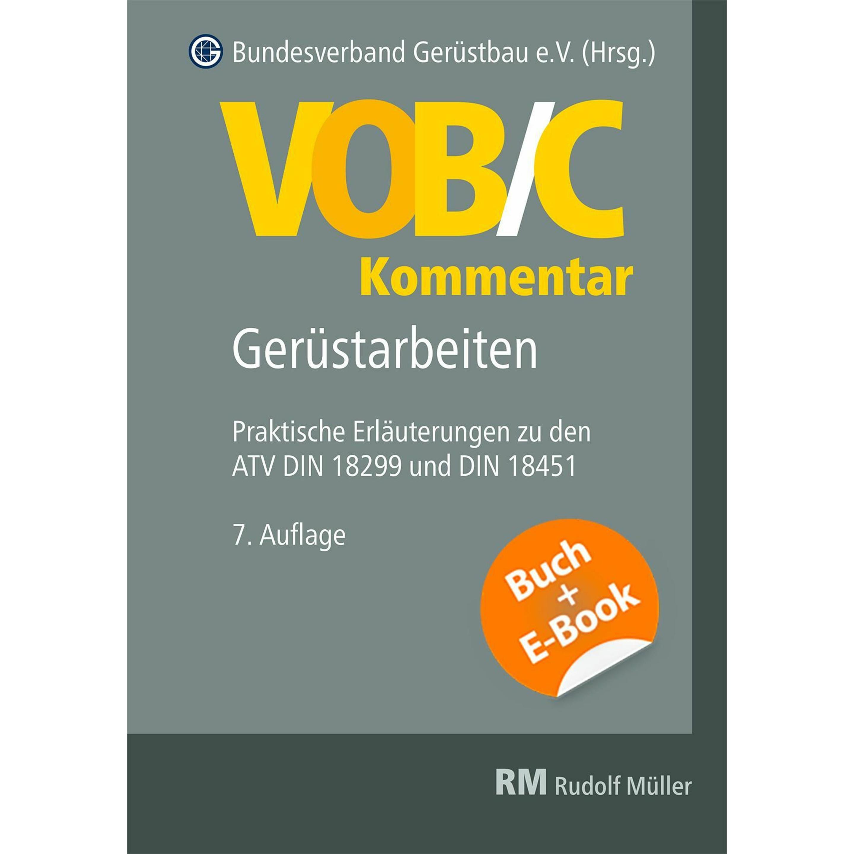 VOB/C Kommentar-Bundle Gerstarbeiten, Fachbücher von Bundesverband Gerüstbau e.V.