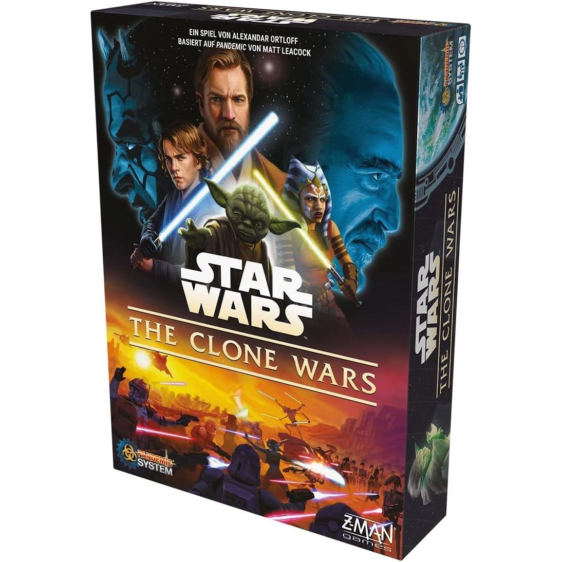 Z-Man Games ZMND0027 - Star Wars: The Clone Wars, gioco da tavolo, per 1-5 giocatori, da 14 anni (edizione DE) (Tedesco)