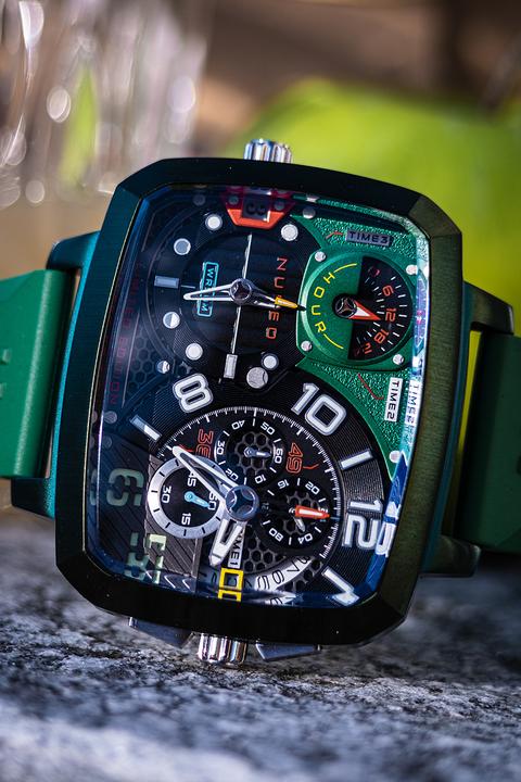 Immagine prodotto Nubeo NB-6084-03 Orologio da uomo Odyssey Triple Time-Zone Limited 58mm 5ATM (Cronografo)