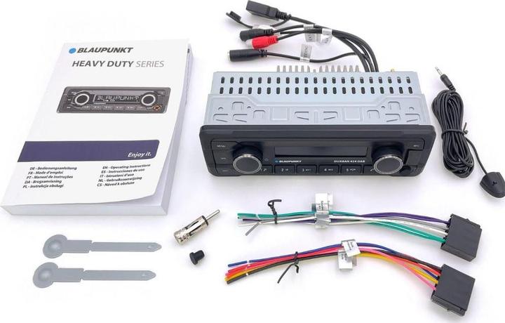 Actual product image Blaupunkt Autoradio DURBAN 424 Heavy Duty |24 V | DAB+ | Bluetooth