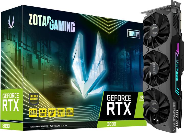 Actual product image Zotac GeForce RTX 3090 Gaming Trinity (24 GB)