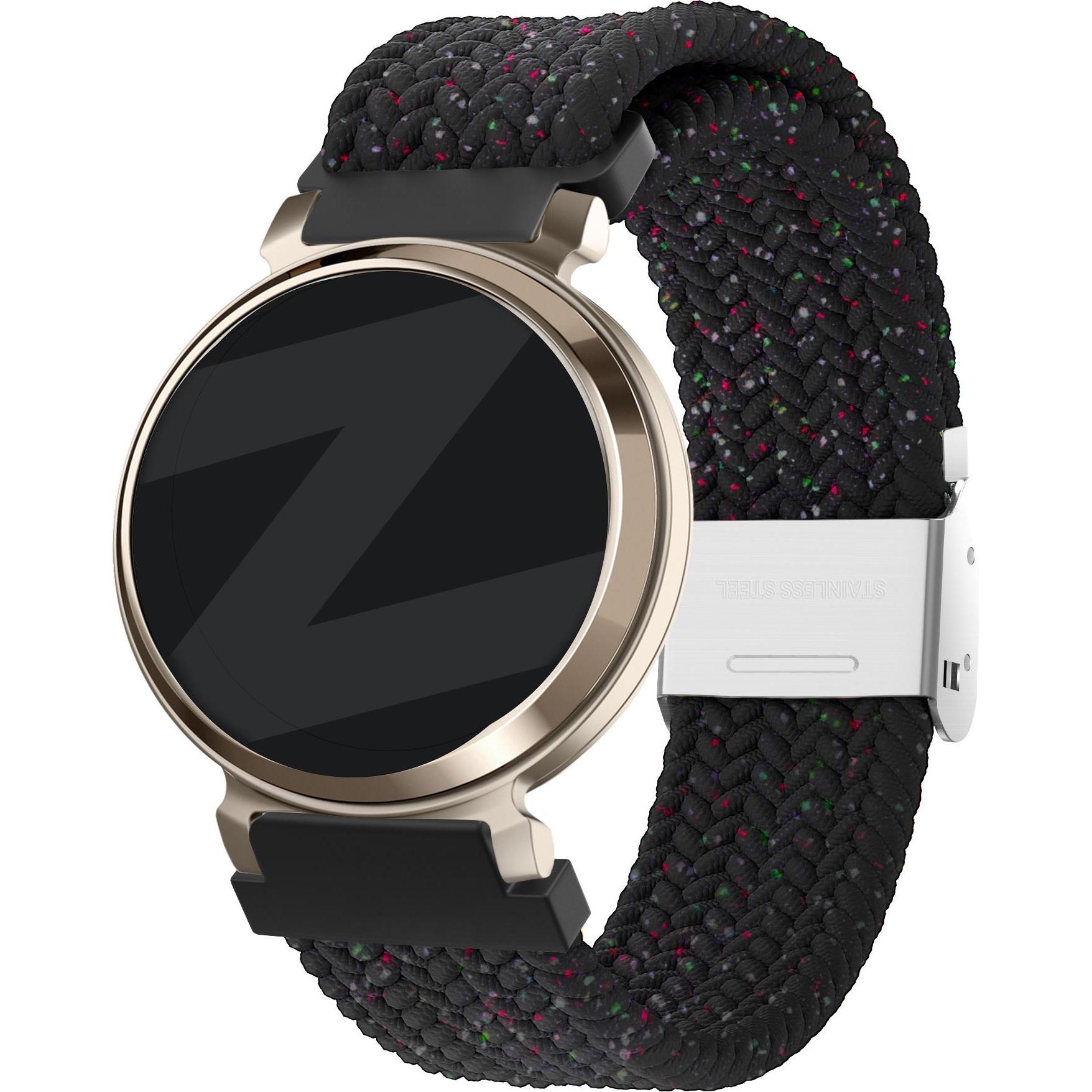 Thumbnail - Bandz Nylonarmband (Nylon, Lily), Uhrenarmband, Schwarz