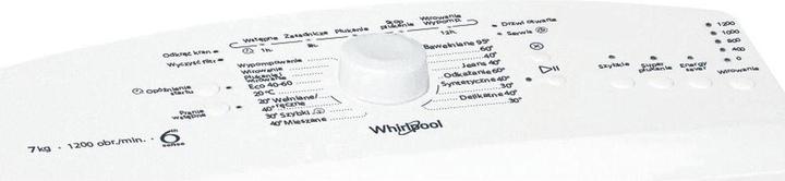 Nährwerte und Zutaten Whirlpool Pralka NTDLR 7220LS PL-N (7 kg, Oben)