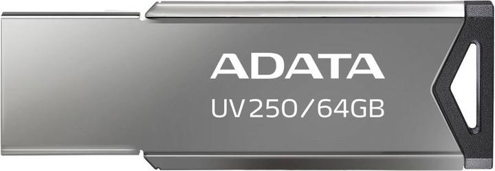 Actual product image Adata USB 2.0 Flash Drive UV250 16GB BLACK (16 GB, USB-A)