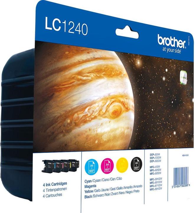 Image du produit Brother LC-1240VALBP Value Pack (C, CF, M, Y)