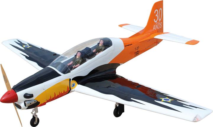 Produktbild Seagull Models SG-Models ) Embraer T-27 Tucano 85" 35-40cc mit elektrischem Einziehfahrwerk E (Scale Modell)