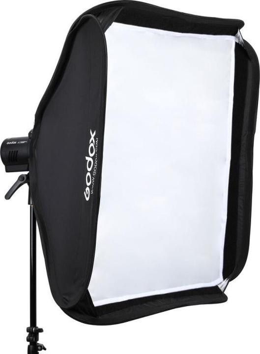 Produktbild Godox S2 type Bracket Bowens + Softbox 60x60cm + Grid (Softbox)