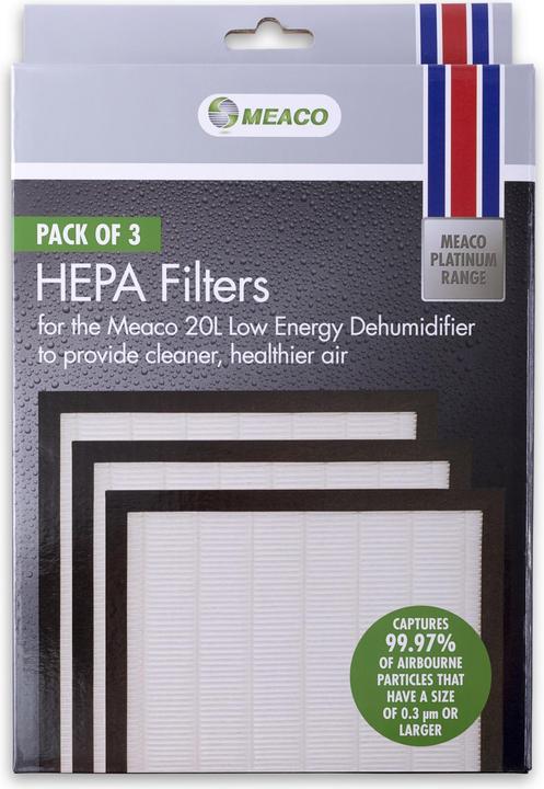 Immagine prodotto Meaco Filtro HEPA 3-pack di 20L a bassa energia (3 x)
