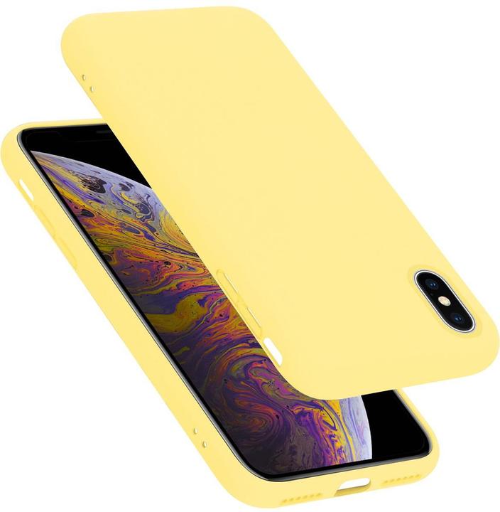 Immagine prodotto Cadorabo Copertura della cassa del silicone liquido TPU (Apple iPhone X)