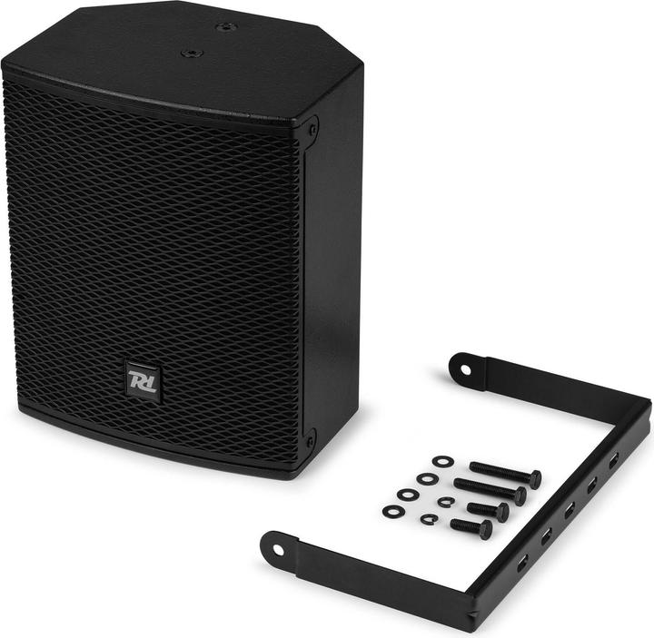 Produktbild Power Dynamics PDW6B passieve speaker met muurbeugel - 6.5 inch woofer - 300W - Zwart (Passiv, 1x 150 W)