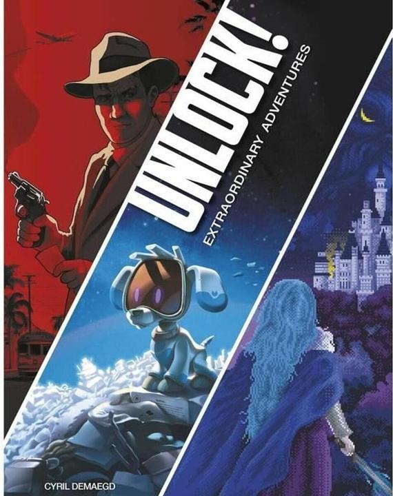 Actual product image Asmodée Unlock! Extraordinary Adventures (French, 1 - 5 Players)