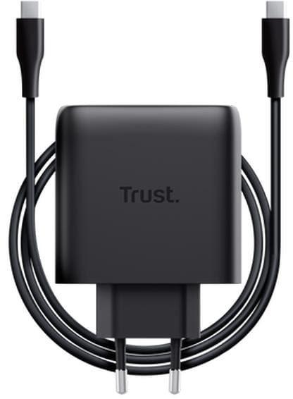 Productafbeelding Trust Maxo 65w USB-C Gan Charger Blac (65 W)