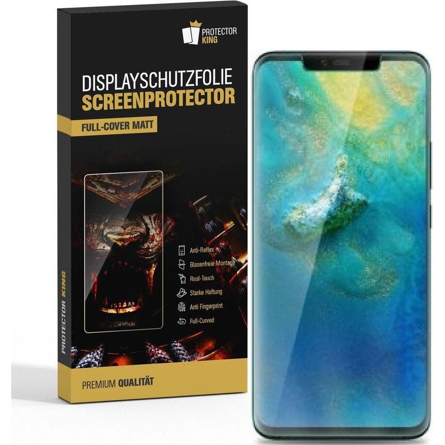 Protectorking 6x Premium Displayschutzfolie Matt Entspiegelt (6 Stück, Huawei Mate 20 Pro), Smartphone Schutzfolie