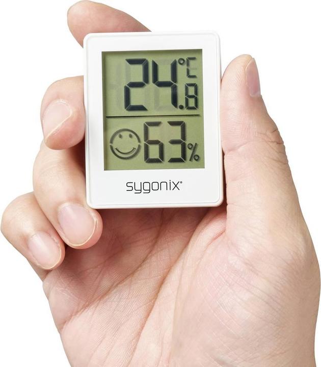 Image du produit Sygonix Thermo-/Hygrometer Weiss