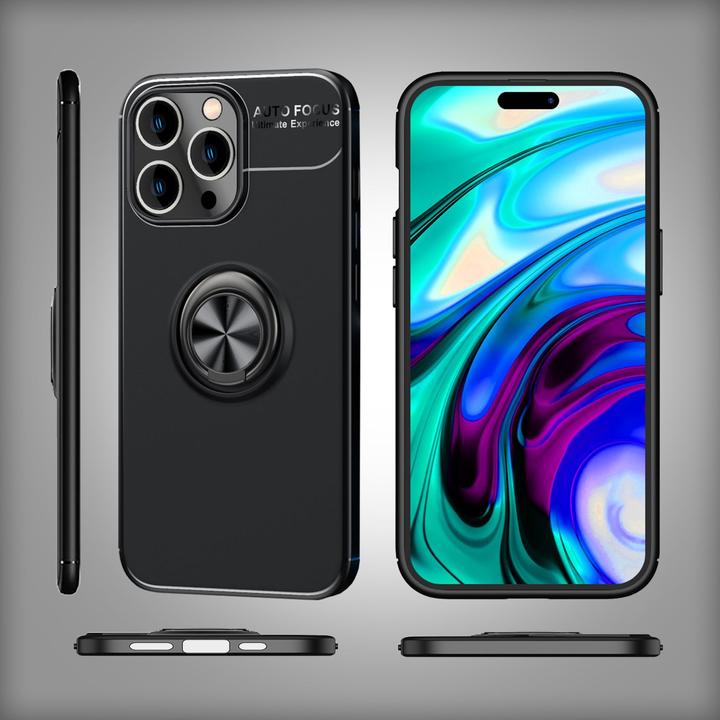 Produktbild Nalia Matte Ring Silikon Hülle (Apple iPhone 14 Pro Max)