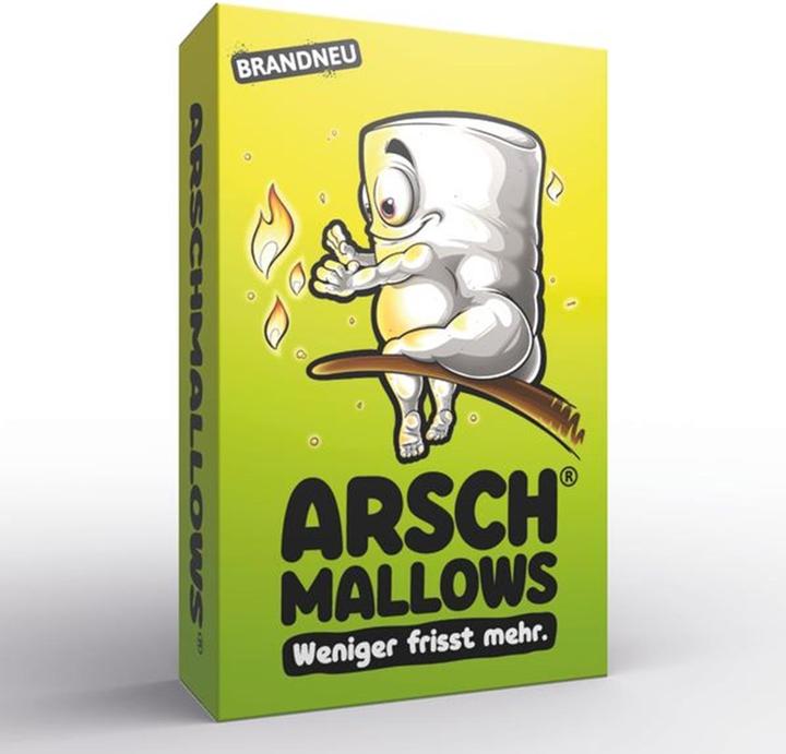 Actual product image Denkriesen Arschmallows® - "Less Eats More" (German)