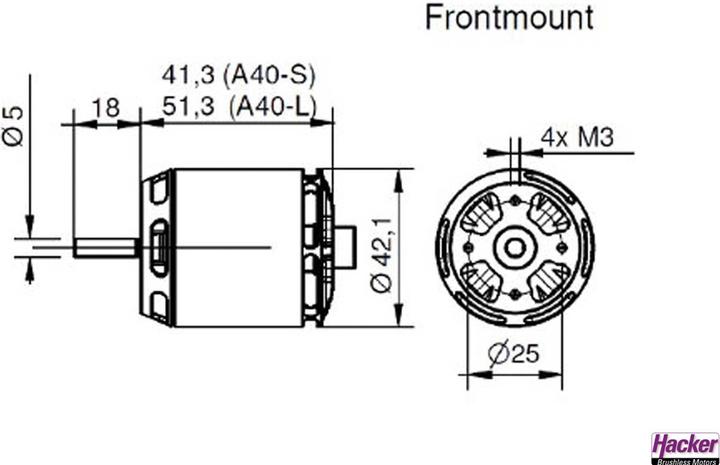 Actual product image Hacker Airplane model Brushless Elektromo