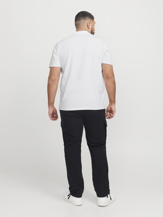 Actual product image Jack & Jones Plus Size Gedruckt Poloshirt Poloshirt (3XL)