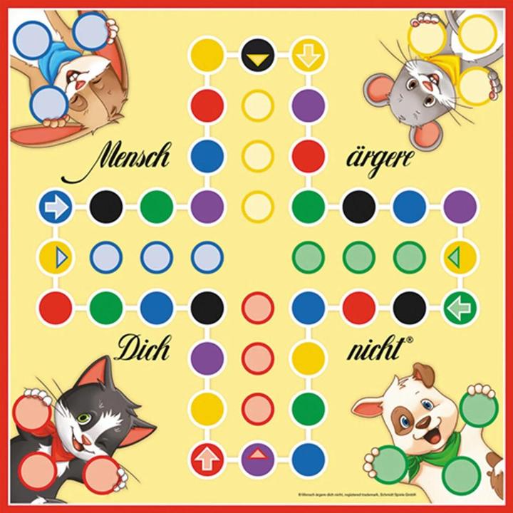 Actual product image Schmidt Spiele My 6 first games (metal case) (German)