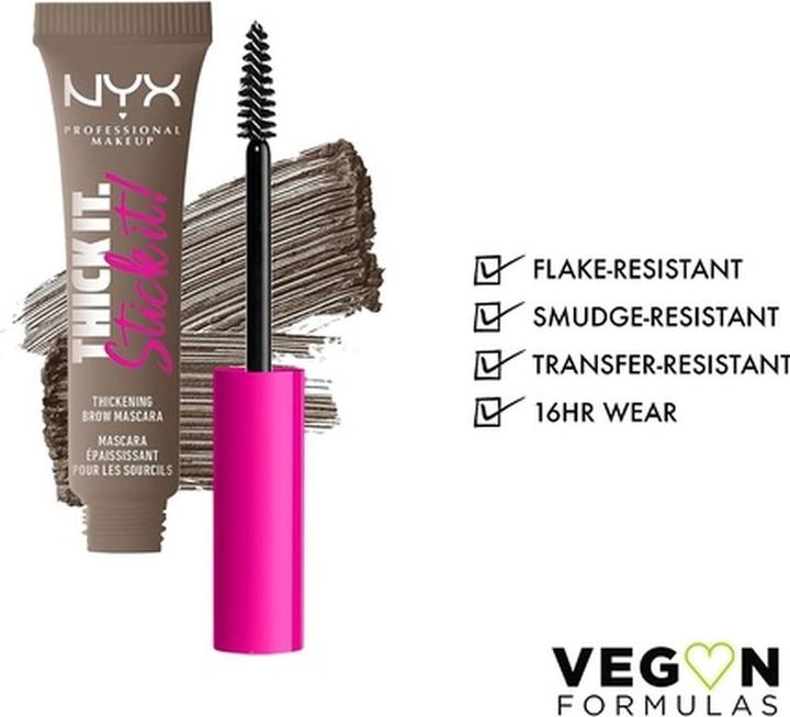 Immagine prodotto NYX Professional Make-Up Brow Mascara Taupe (01 Tortino)