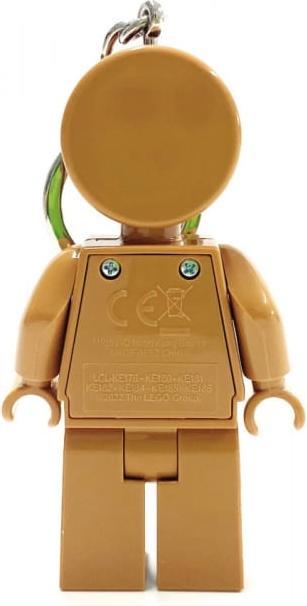 Actual product image Euromic LEGO - Keychain w/LED - Gingerbread Man (4006036-LGL-KE182H)