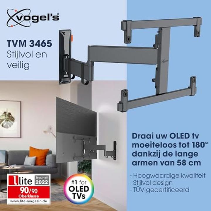 Actual product image Vogels TVM 3465 (Wall, 65", 25 kg)