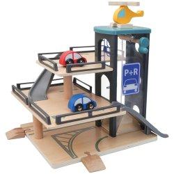 Immagine prodotto First learning Garage e 3 veicoli in legno
