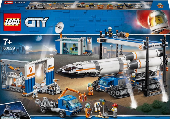 LEGO Le transport de la fusée (60229, LEGO City)