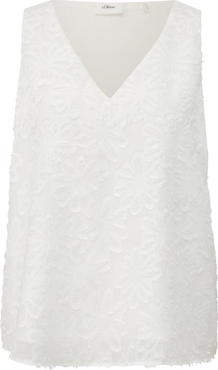 Immagine prodotto s.Oliver Bluse Shirt mit Chiffon-Musterstruktur (34)