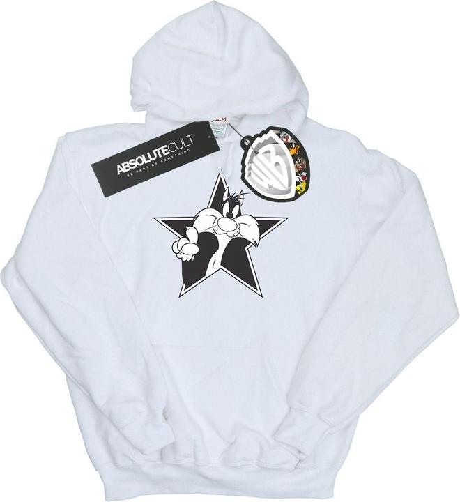 Image du produit Looney Tunes - Sweat à capuche SYLVESTER MONO STAR - Homme (L)