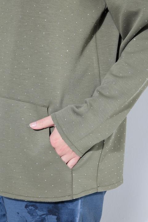 Produktbild Miamoda Sweatjacke, Loose Fit, Kapuze, Zipper (60)