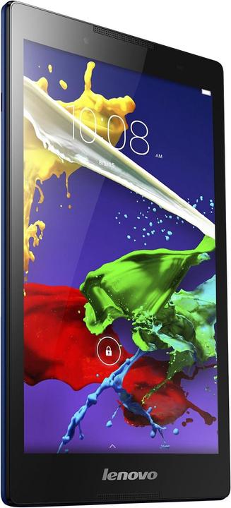 Lenovo Onglet 2 A8-50L (4G, 8", 16 Go, Bleu foncé)