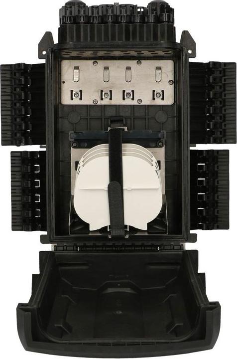 Actual product image Extralink POLA 16 CORE FIBER TERMINAL BOX BLACK