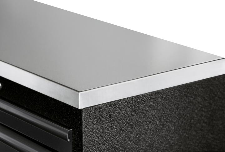 Actual product image Kraftwerk MOBILIO BLK Kombi Lochwand Edelstahl (363.50 cm, 200 cm)