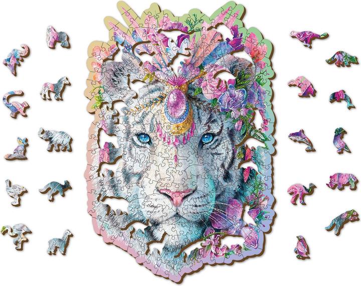 Produktbild WoodenCity Puzzle Holz XL Mystic Tiger (505 Teile)