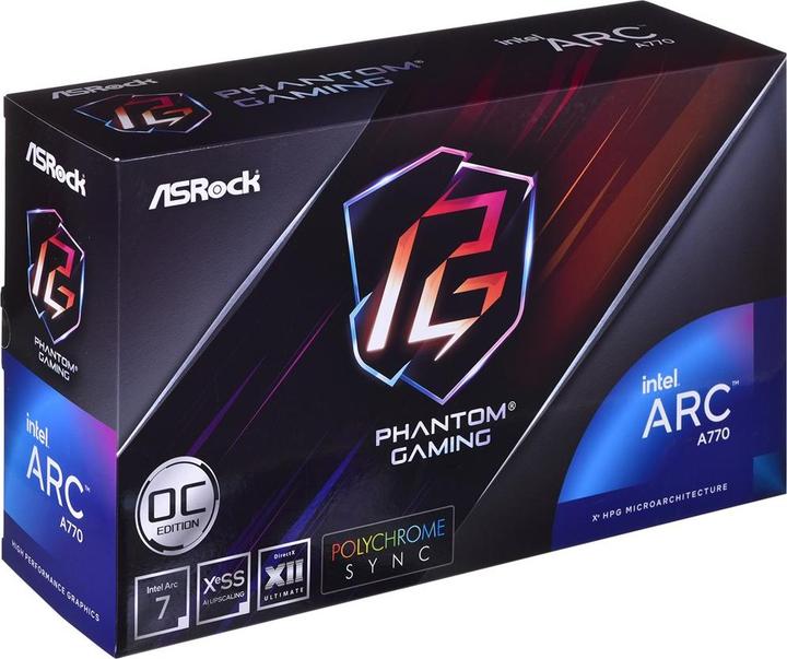 Produktbild AsRock Arc A770 Phantom Gaming (16 GB, GDDR6)