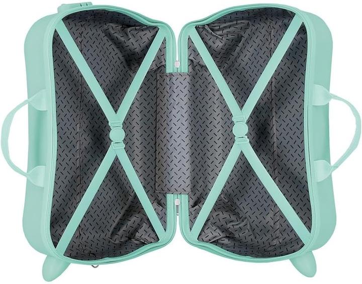 Produktbild Disney Aloha Stitch Kinderkoffer mit zweiseitigem Zahlenschloss und Trolleyfunktion (34 l)