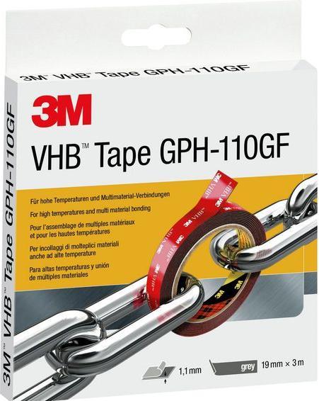 Image du produit 3M Ruban adhésif VHB, 19mm x, gris (19 mm)