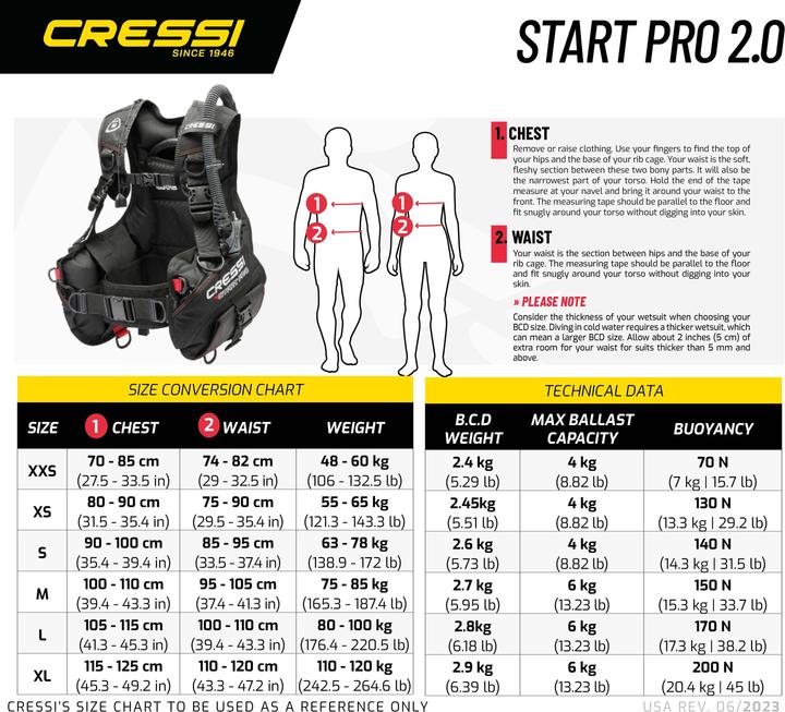 Produktbild Cressi Start Pro