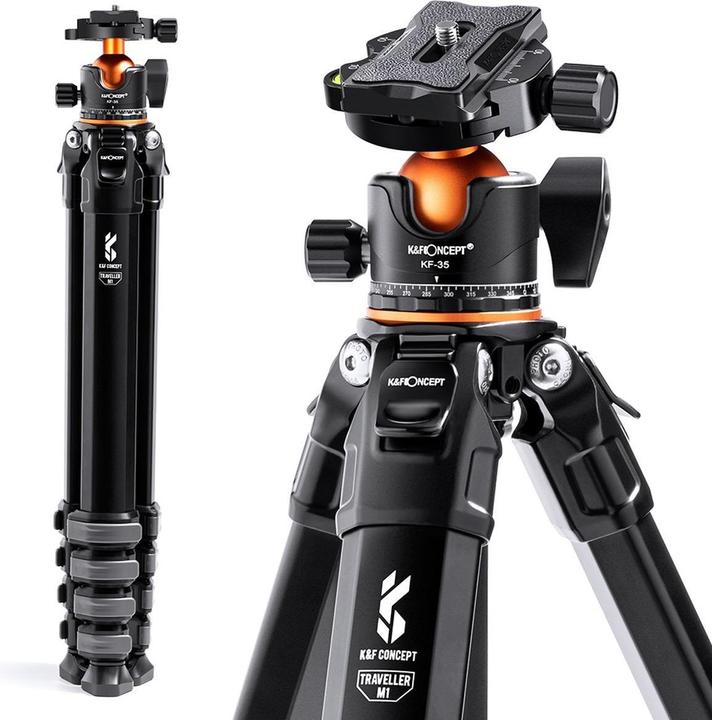 Produktbild K&F Concept Concept Tripod M1+BH-35L (Metall)