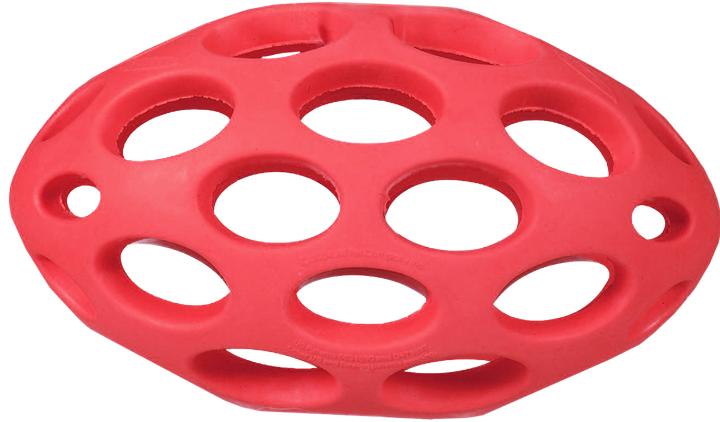 Produktbild JW Hunde-Spielzeug Hol-ee Football Medium, Ø 15 cm, Assortiert (Kauspielzeug Hund)
