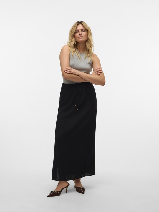 Actual product image Vero Moda VMMYMILO Mittlere Taille Langer Rock Rock (XL)