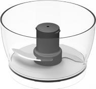Actual product image Magimix Mini Plus Food Processor 400 W 1.7 l chrome (1700 ml, 400 W)
