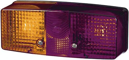 Hella Achterlichtglas rechts voor DEUTZ FAHR AGROPRIMA AGROXTRA DX