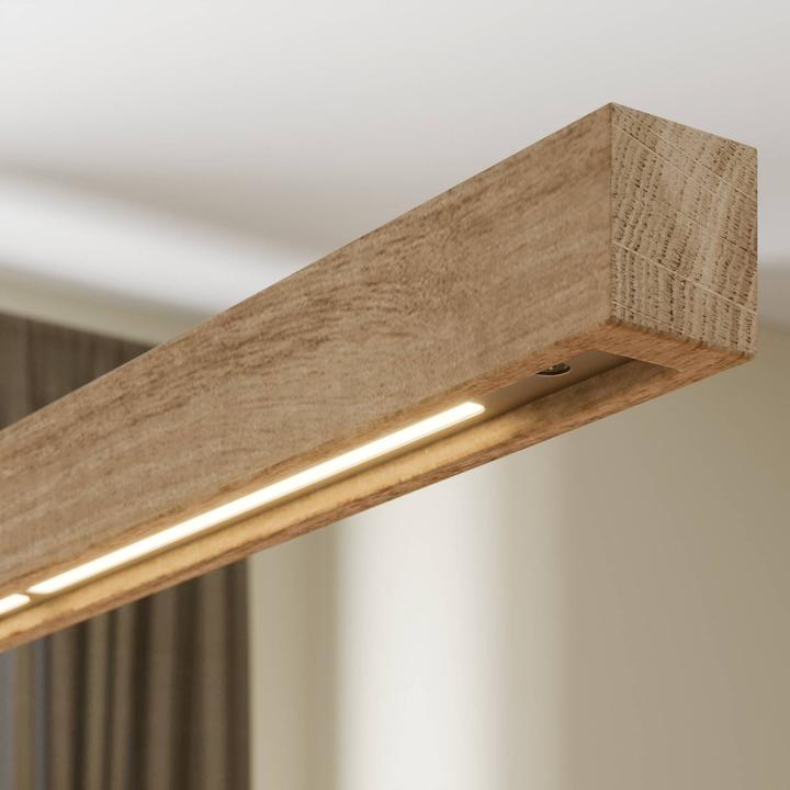 Image du produit Lucande Nora Lampe à suspendre Oak (2750 lm)